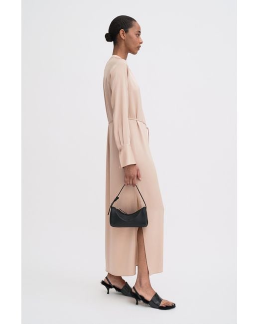 Filippa K Natural Gathered Raglan Dress