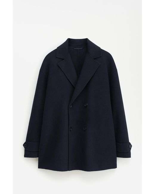 Filippa K Blue Wool Doublé Jacket