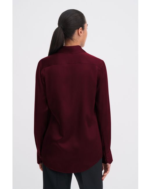 Filippa K Red Silk Shirt