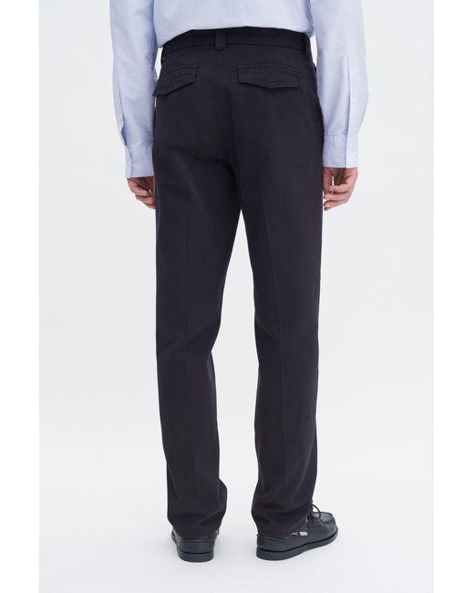 Filippa K Blue Cotton Chino Trouser for men