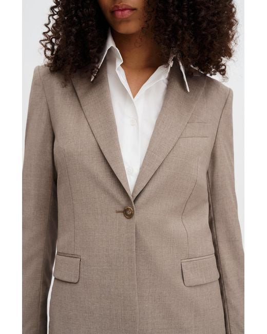 Filippa K Gray Sasha Cool Wool Blazer