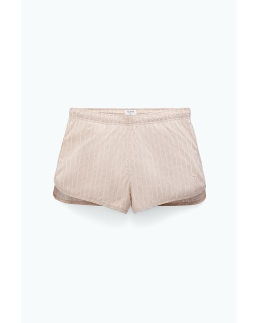 Filippa K Natural Striped Swim Shorts for men
