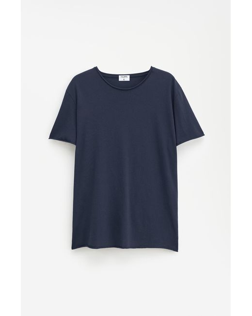 Filippa K Blue Roll Neck Tee for men
