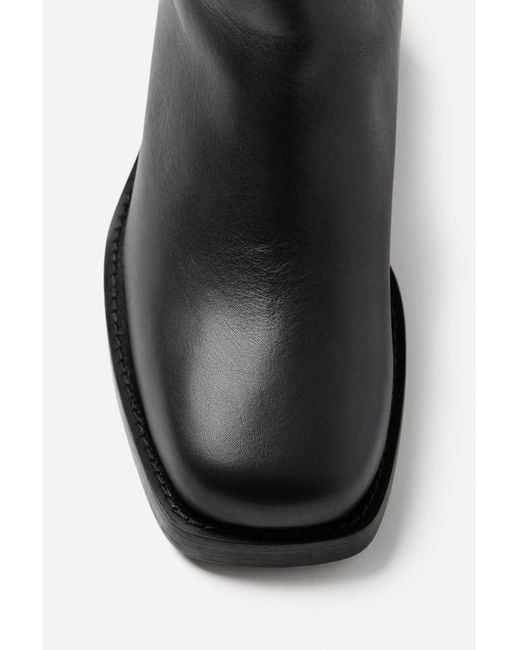 Filippa K Black Leather Riding Boots