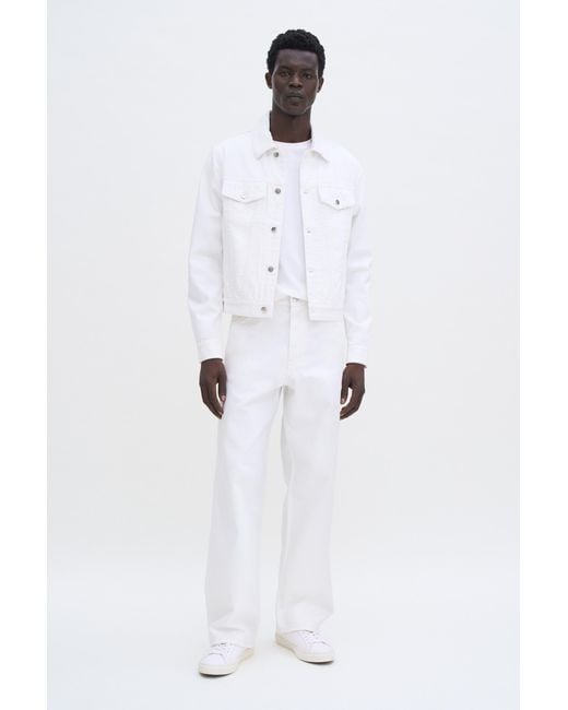 Filippa K White Classic Jean Jacket for men