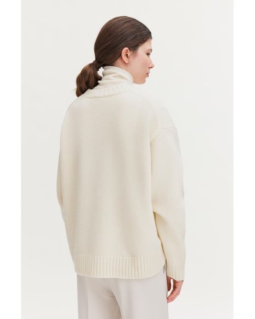 Filippa K Natural Wool Cashmere Sweater