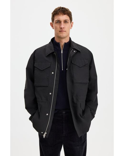 Filippa K Black Field Jacket for men