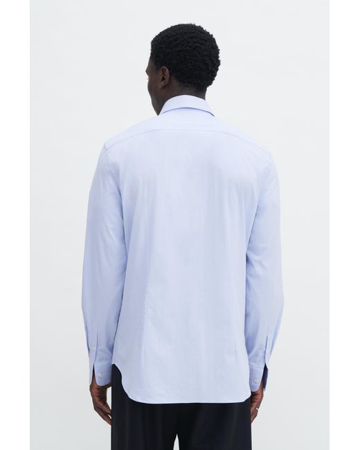 Filippa K White Slim Cotton Stretch Shirt for men