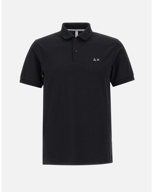 "Polo Basic" di Sun 68 in Black da Uomo