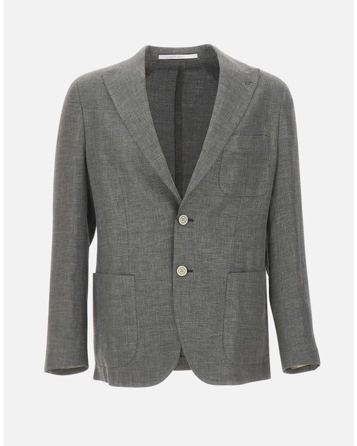 Blazer di Eleventy in Gray da Uomo