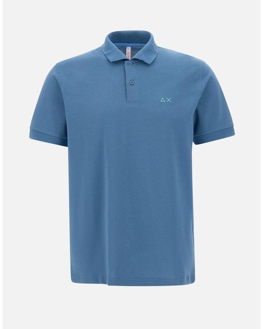 "Polo Basic" di Sun 68 in Blue da Uomo