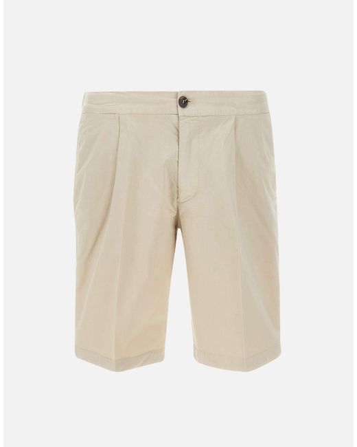 Shorts "D114C" di Devore in Natural da Uomo