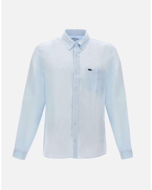Camicia di Lacoste in Blue da Uomo