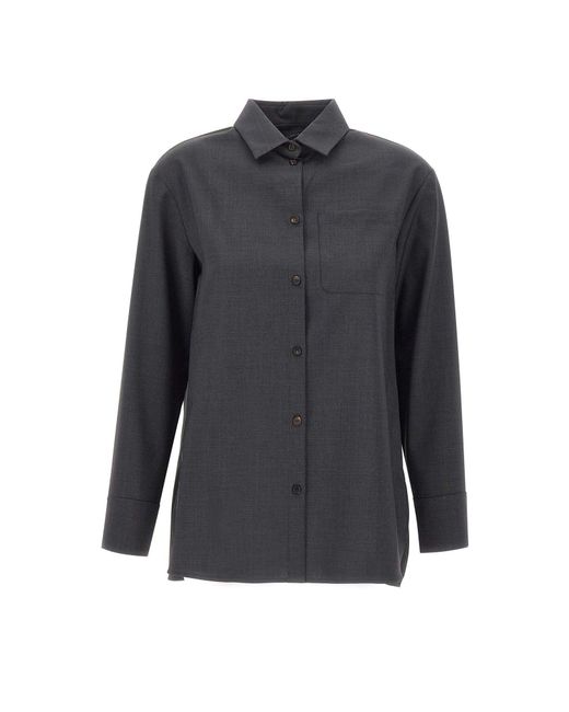 Camicia Basic di Max Mara in Gray