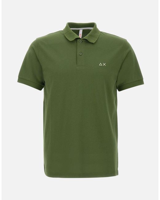 "Polo Basic" di Sun 68 in Green da Uomo