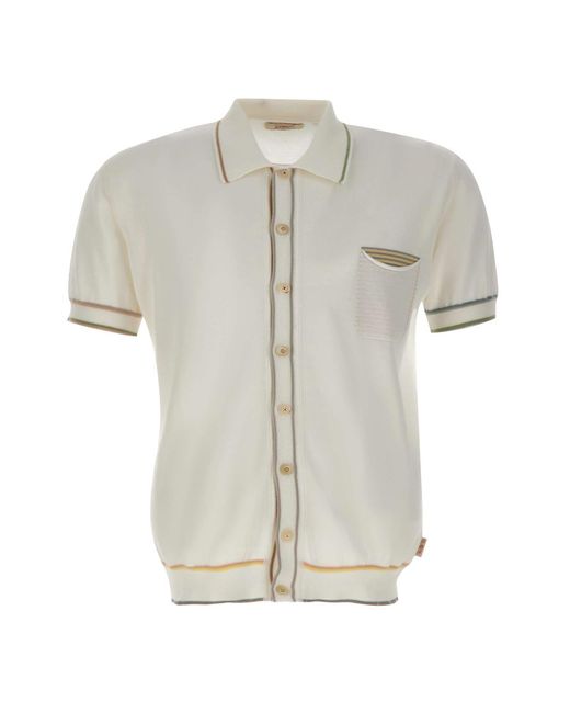Camicia "Brett" di Bob in White da Uomo