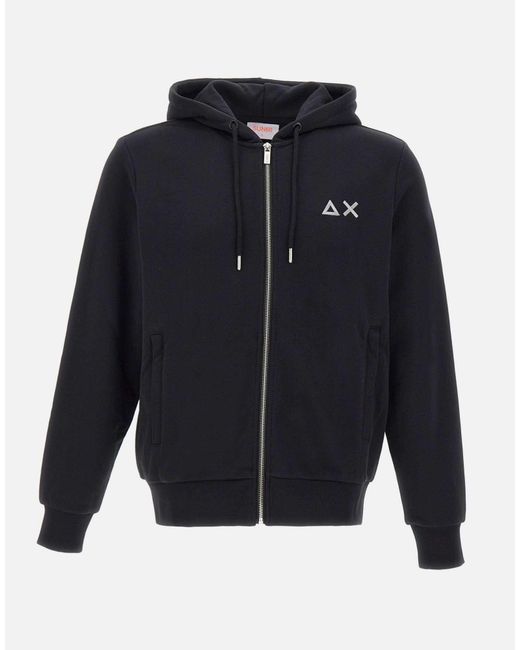 "Hood Zip Basic" di Sun 68 in Blue da Uomo