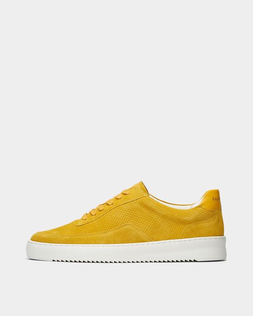 Filling Pieces Mondo Perforated Organic Yellow for Men | Lyst