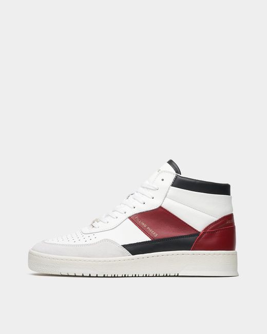 Filling Pieces Mid Ace Skyline Red in White | Lyst