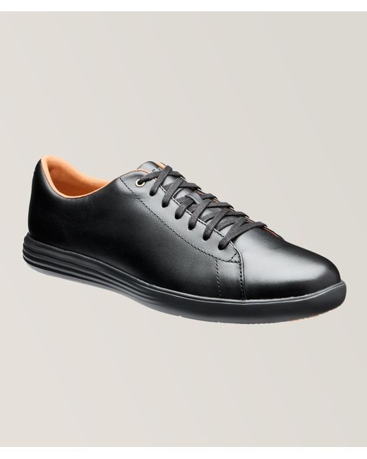 Cole Haan Black Grand Crosscourt Leather Sneakers for men
