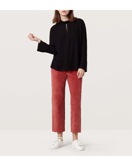 Women's Red Rima Top