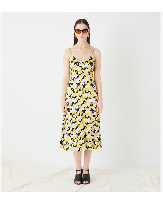 Women's Metallic Abbey Printed Cami Dress