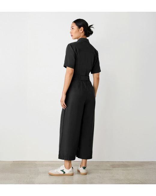 Finery London Black Marie Utility Jumpsuit