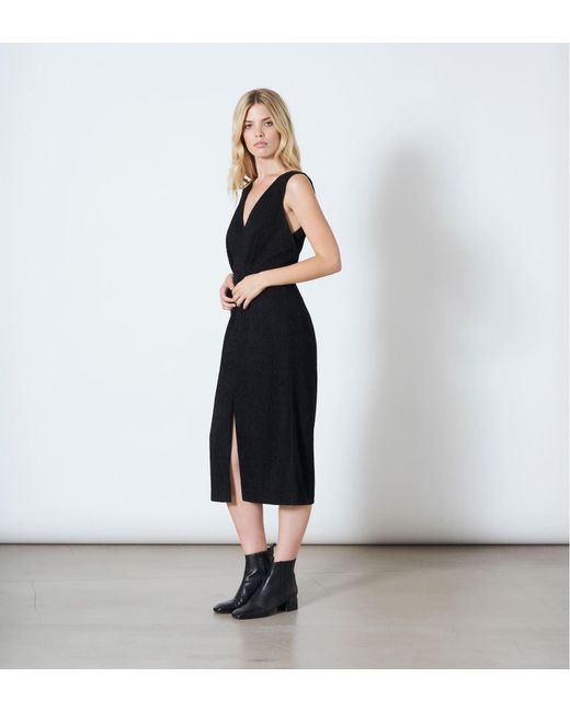 Finery London White Carson Midi Dress