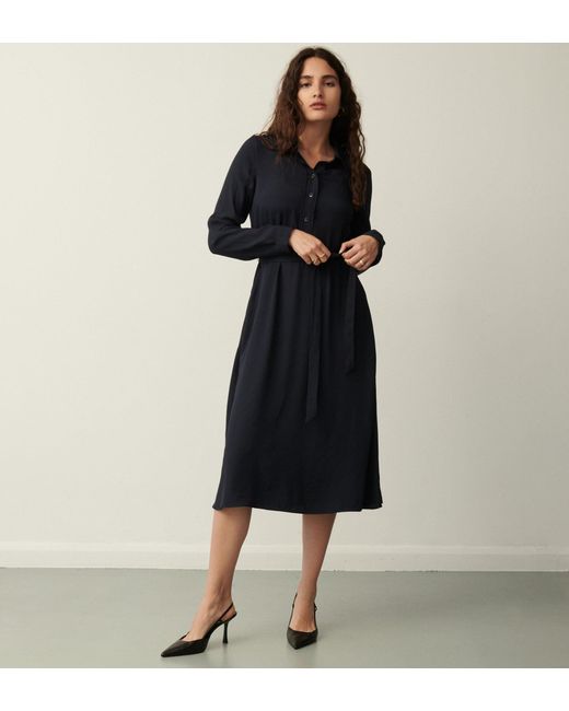 Finery London Black Vanessa Midi Dress