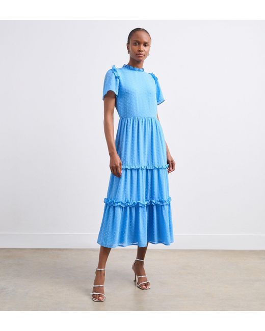 Women's Blue Jane Cornflower Midi Dress