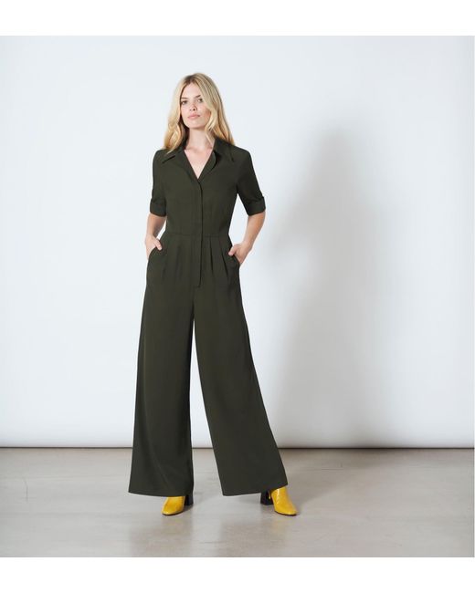 Women's White June Jumpsuit