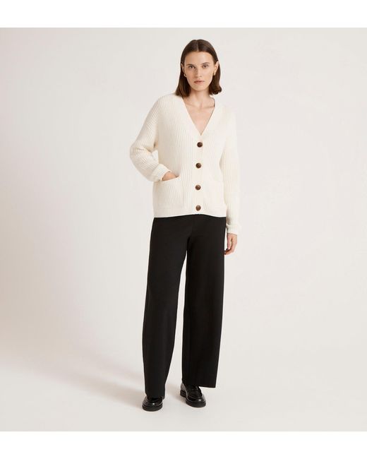Finery London Natural Estella Knitted Cardigan
