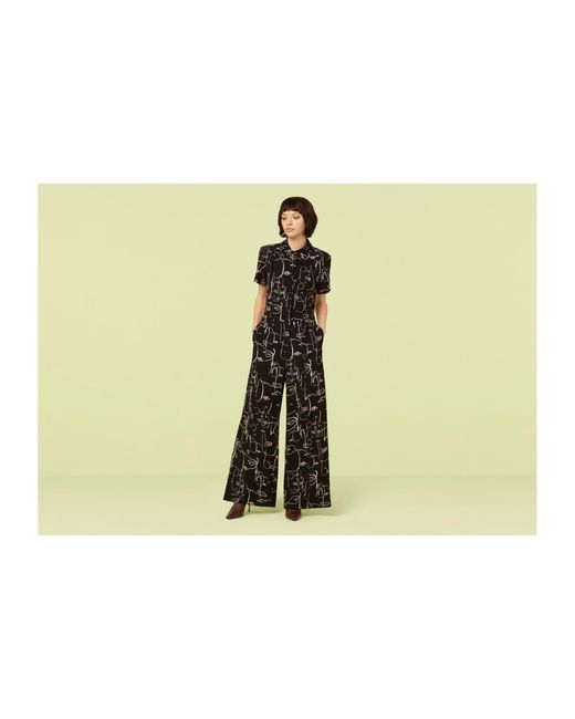 Finery London Natural Alida Faces Jumpsuit