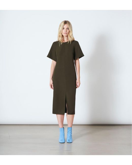 Women's Green Brynlee Khaki Dress