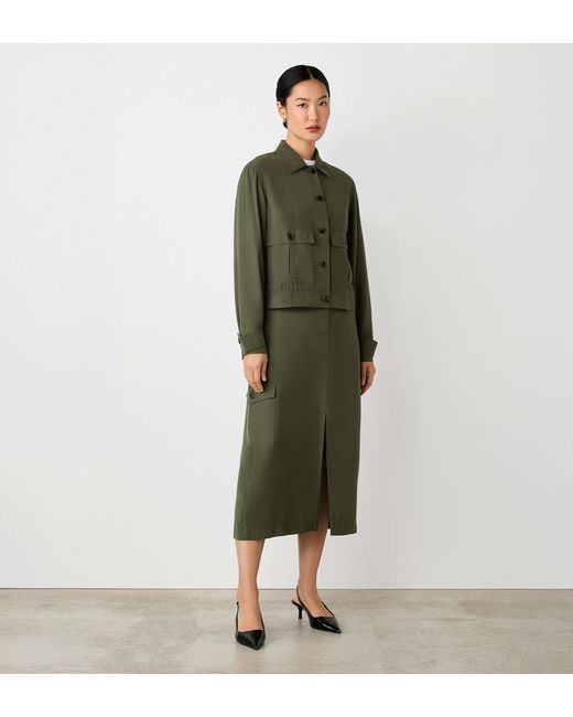 Finery UK Green Alexa Utility Jacket