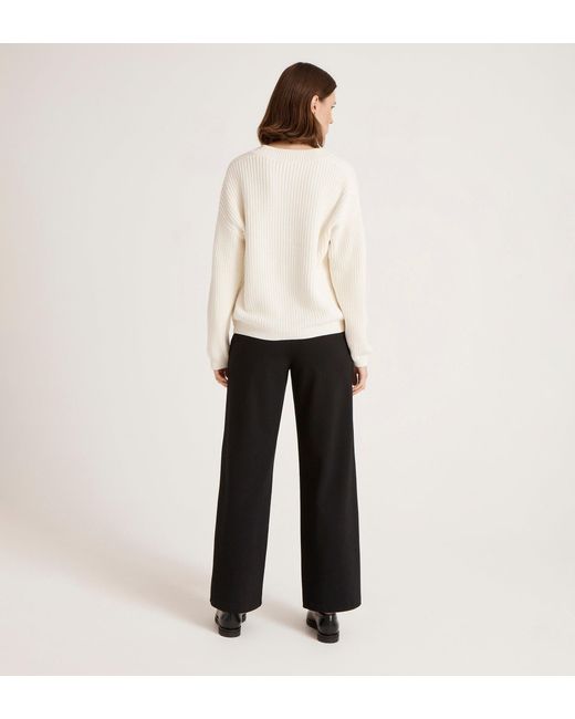 Finery London Natural Estella Knitted Cardigan