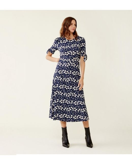 Women's Blue Caley Midi Dress