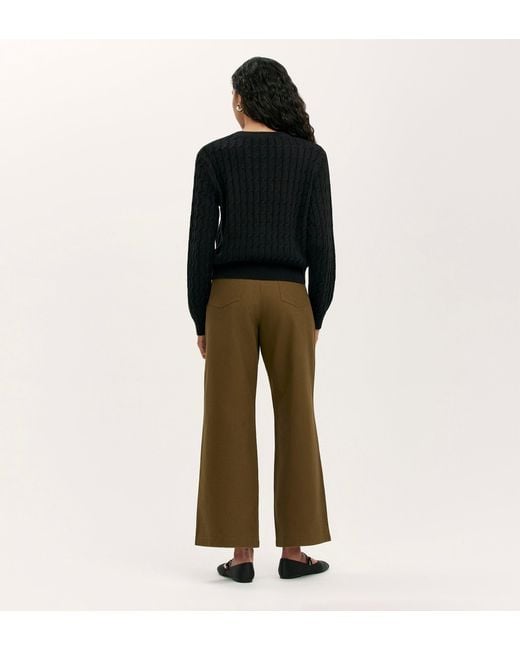 Finery London Black Elaine Knitted Cardigan