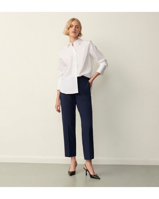 Women's Blue Harper Trousers