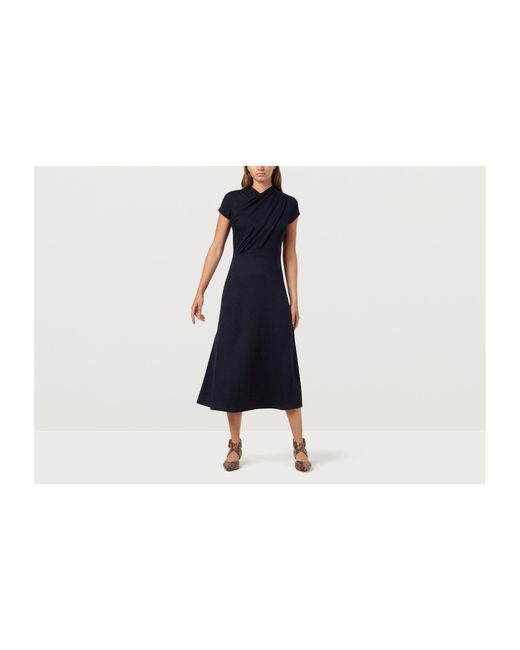 Finery London Blue Pentonville Dress
