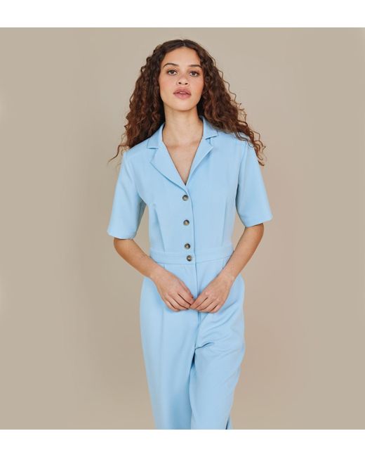 Women's Blue Rohini Jumpsuit