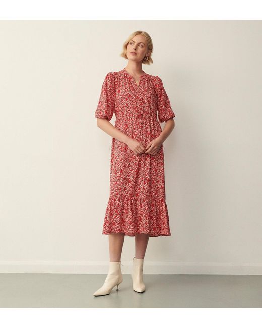 Finery London Red Rosie Dress