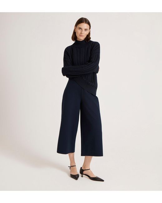 Finery London Blue Viviana Knitted Jumper