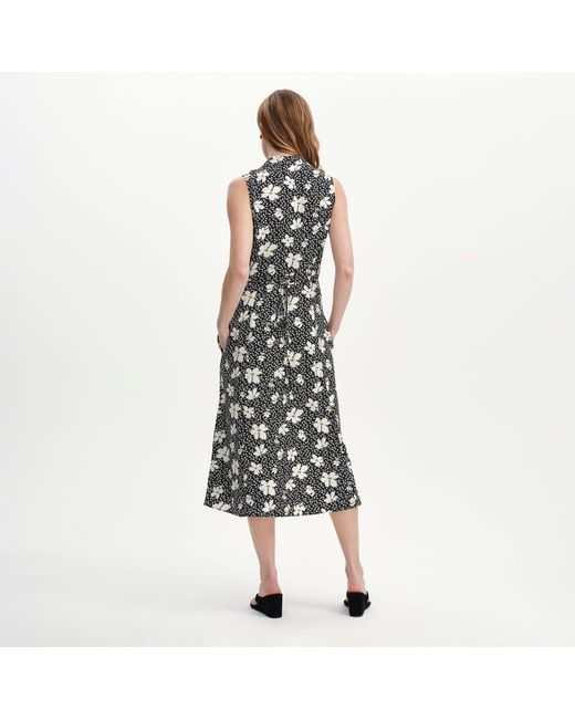 Finery London Multicolor Beatrice Sleeveless Midi Shirt Dress