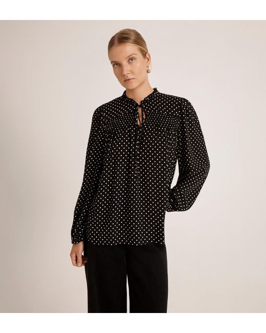 Finery London Black Kiya Blouse