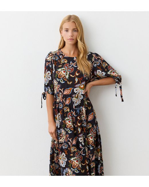 Finery London Multicolor Gwen Midi Smock Dress