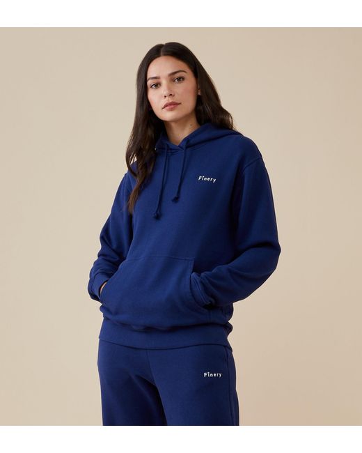 Finery London Blue Arya Hoodie
