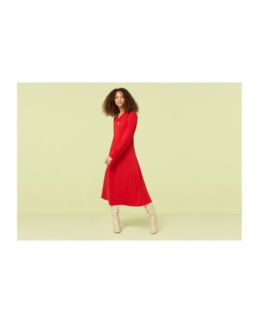 Finery London Green Aveling Dress