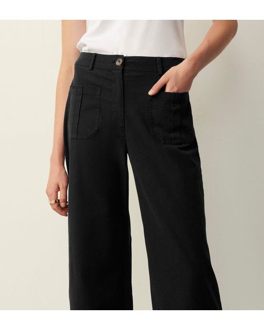 Finery London Black Patsy Trousers
