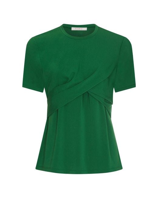 Women's Green Eyre Jersey Top